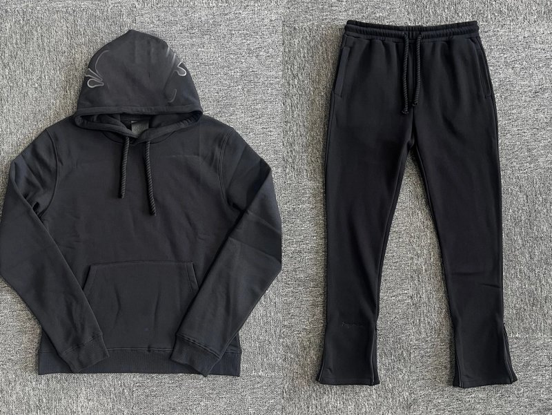 S-World Tracksuit Black
