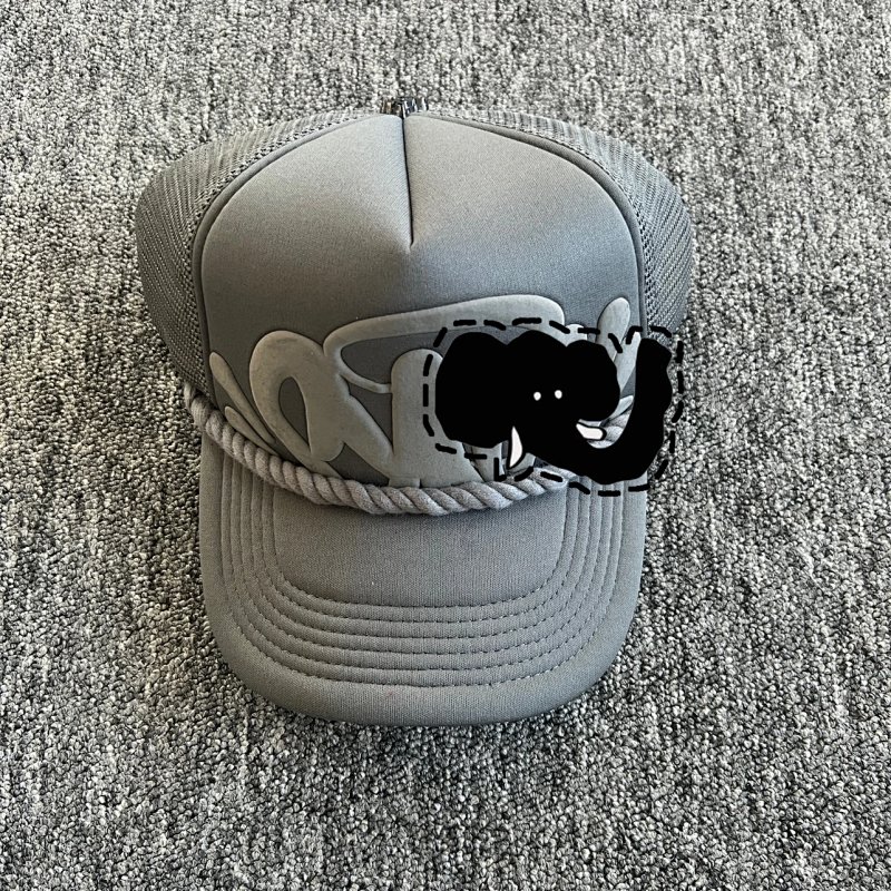 cny SYNAWORLD TRUCKER-CAP-GREY 灰色弯檐帽 SY-65