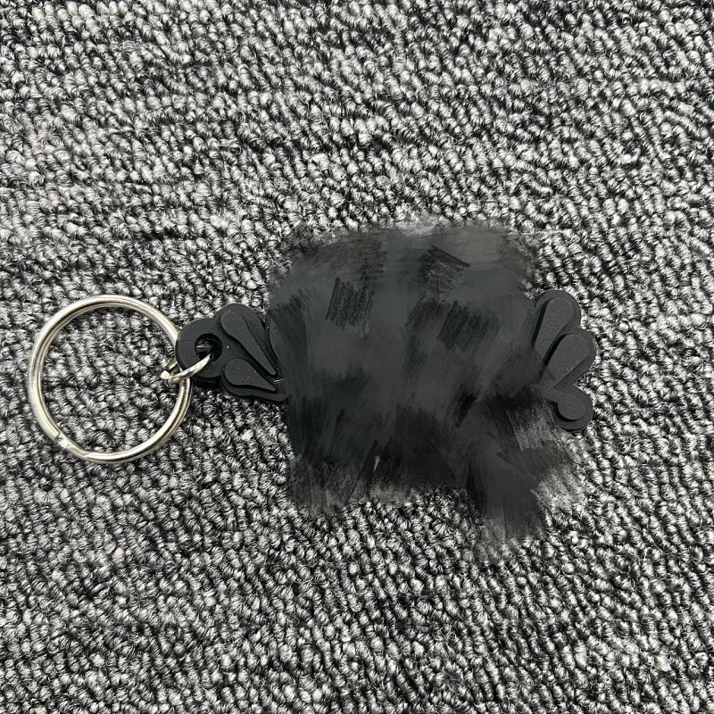 cny S-World Keychain Black 黑色钥匙扣SY-05