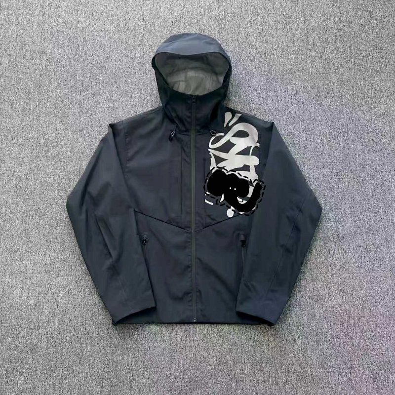 cny  SYNA TREK JACKET-BLACK 黑色冲锋衣 SY-169