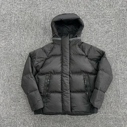 thumbnail for S-World Down Jacket-Black Black Down Jacket SY-03