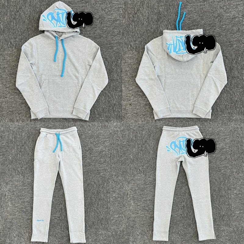 S-World Tracksuit Grey Blue