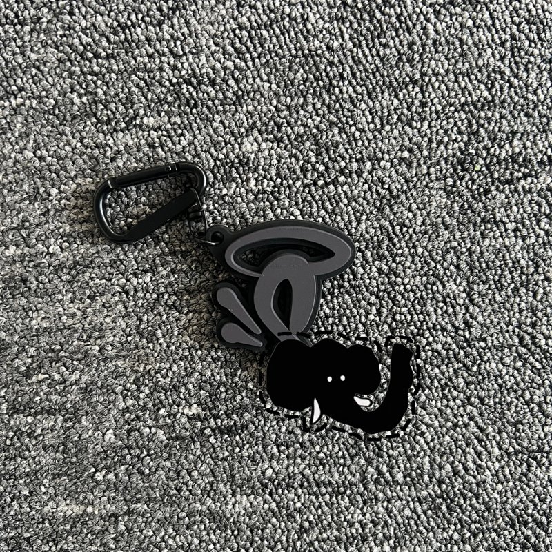 cny "S" logo Keychain Grey 灰色S钥匙扣SY-21