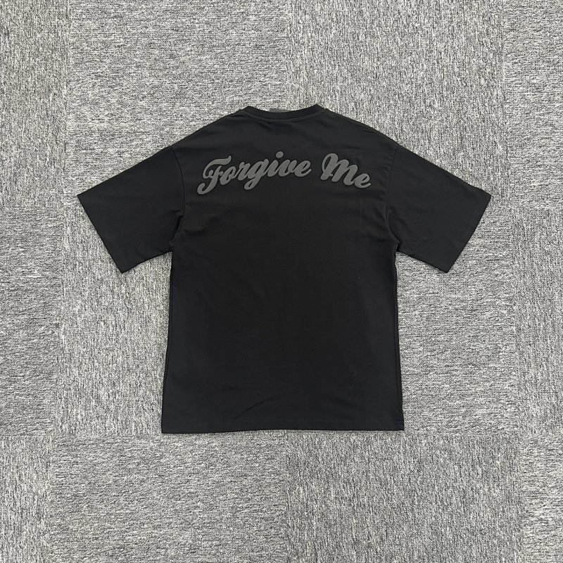 cny SynaWorld Forgive Tee-Black 别忘记我 基础发泡印花 短袖黑色 SY-99