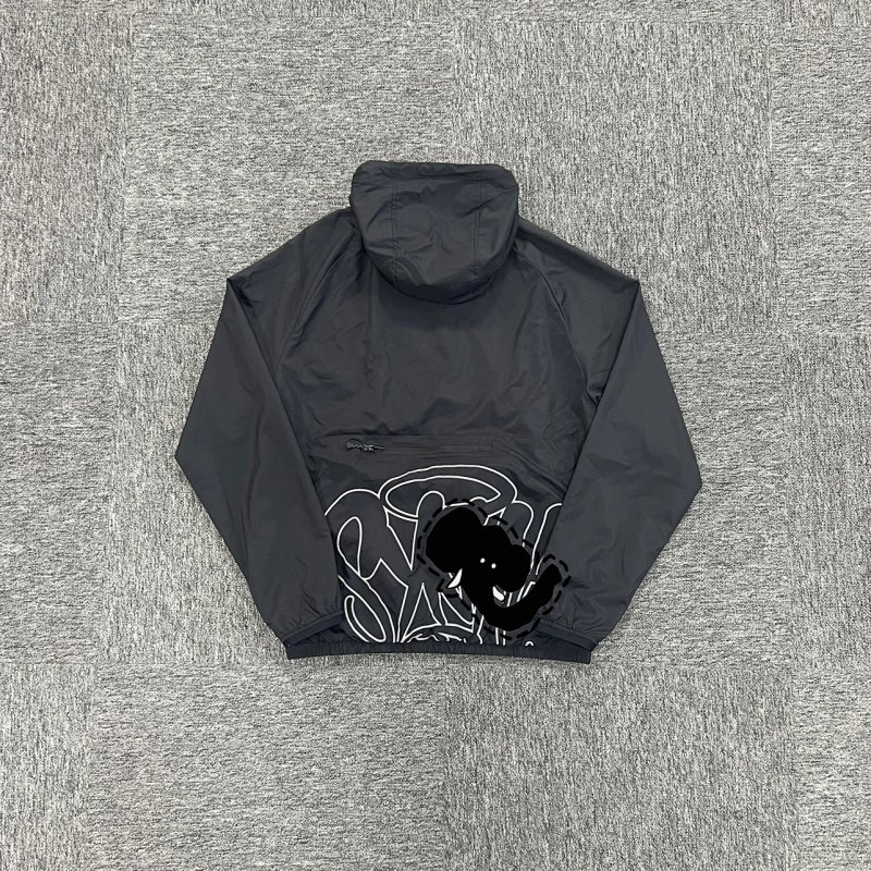 cny SYNA STORM "IN MY BAG" JACKET-BLACK 可收纳背包夹克 黑色 SY-112