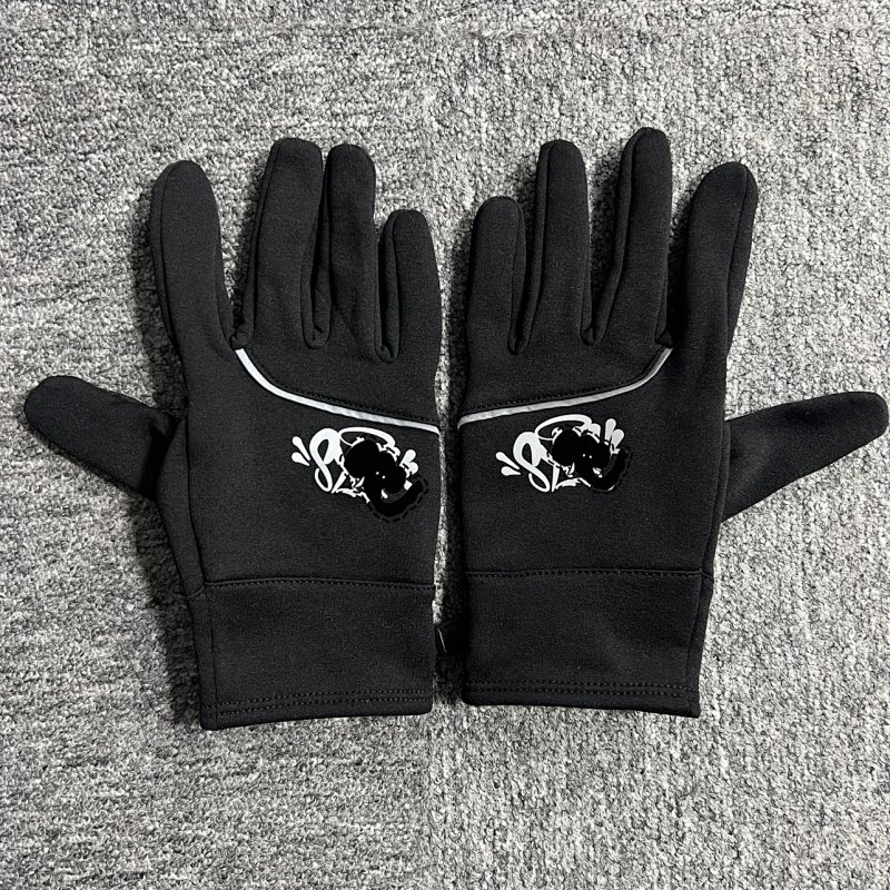 cny  SYN NO TRACE GLOVES-BLACK REFLECTION  银色反光黑手套 SY-152