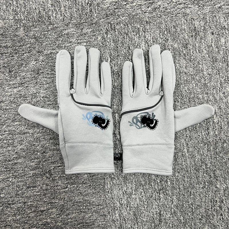 cny  SYN NO TRACE GLOVES-GREY MARL 灰色手套 SY-154