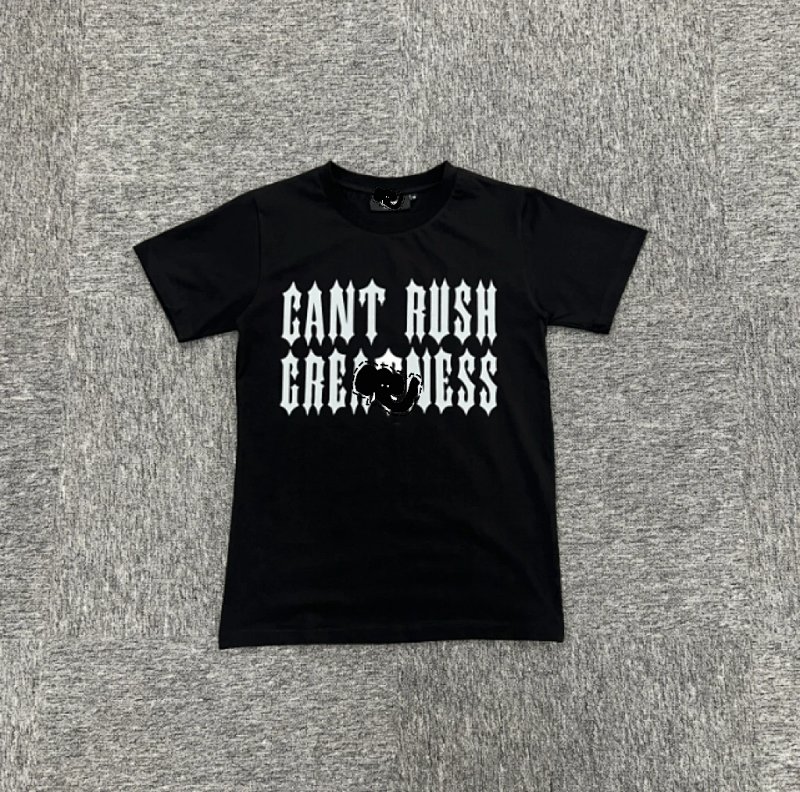 cny Trapstar x Central Cee Tee-Black  T印花短袖-黑色 T-5