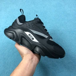 thumbnail for 【现货/长期补货】DD 迪 B22 皮网拼接/3M反光 减震防滑耐磨 复古增高老爹鞋