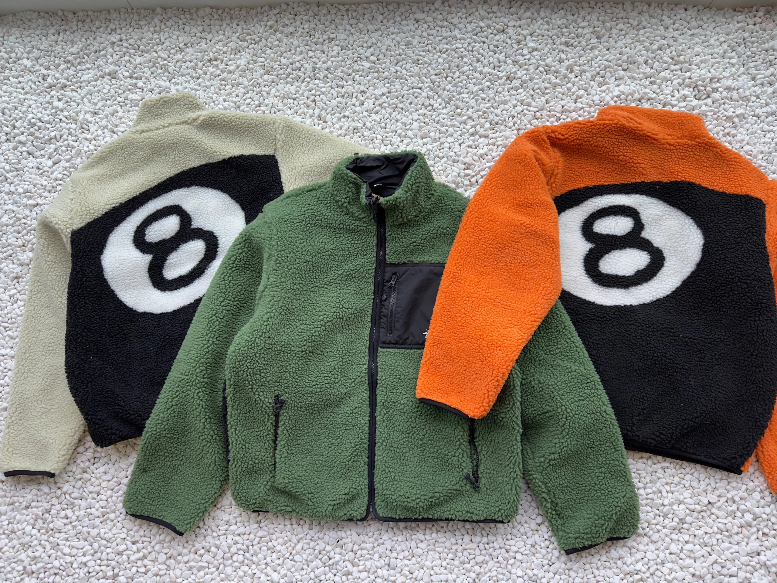 22FW reversible jacket, classic billiards black 8 lamb wool jacket, warm artifact