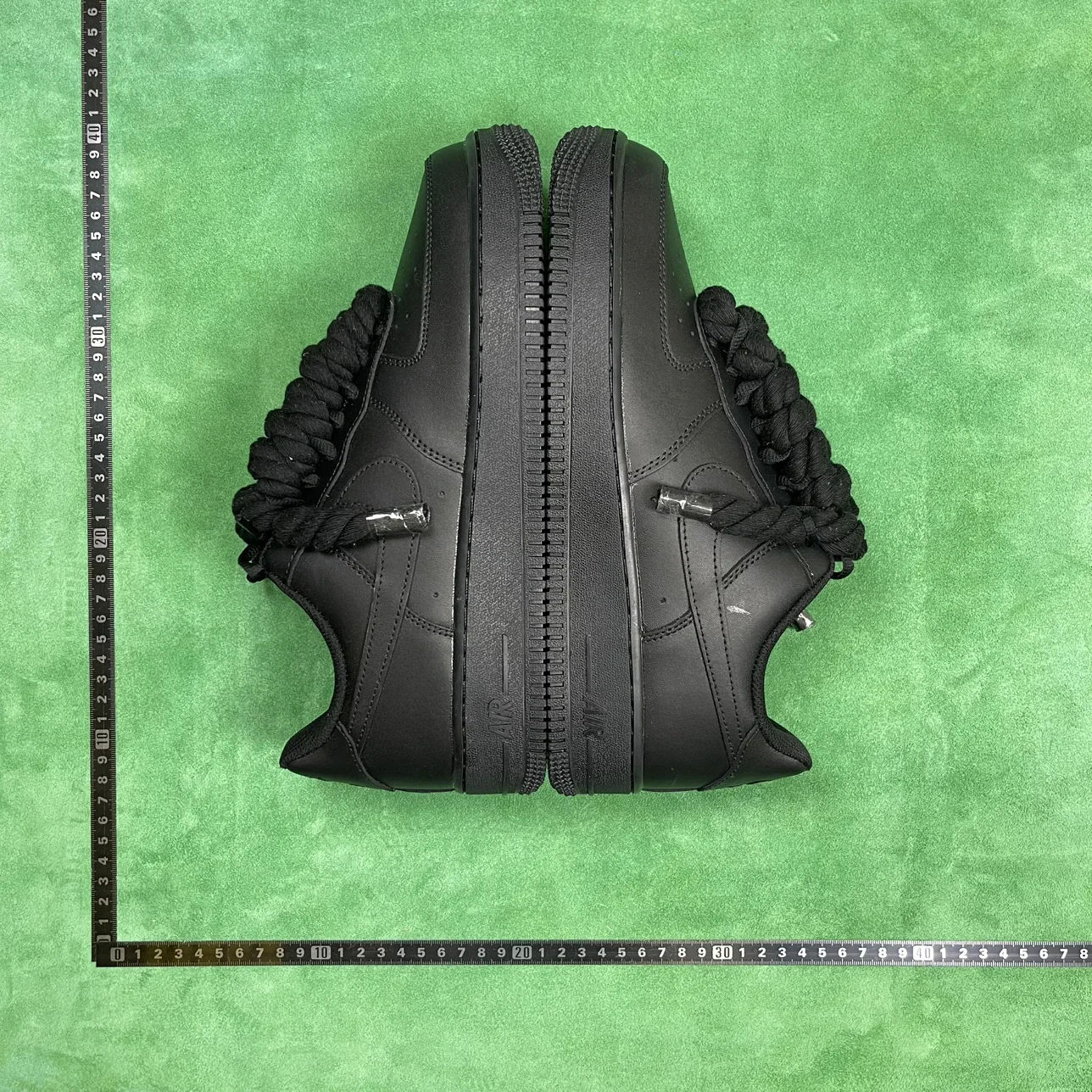 A DIY-Customized Version of the All-Black Nike Air Force 1