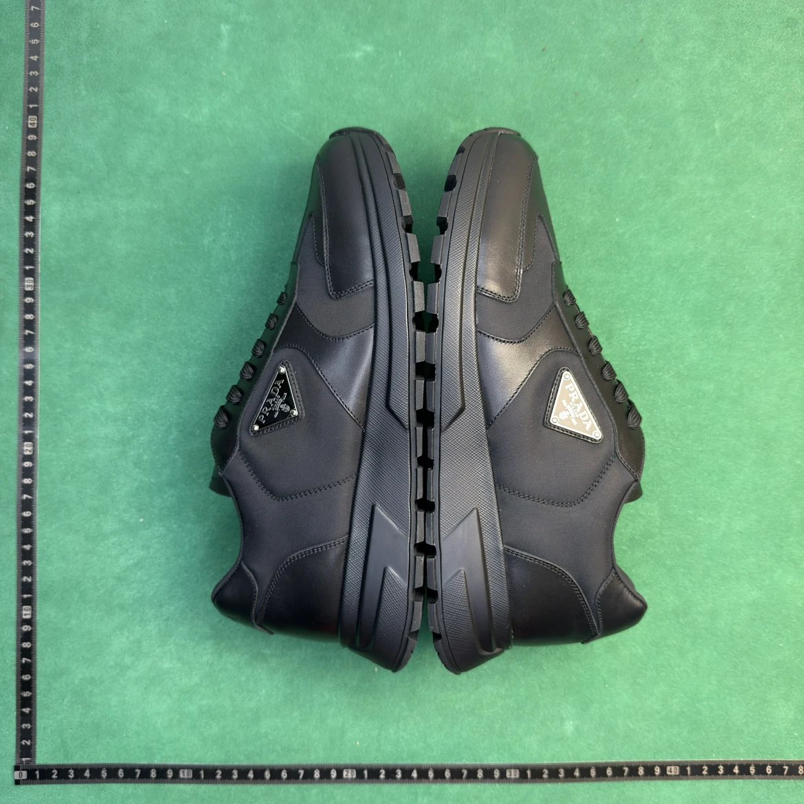 Prada Re-Nylon Runner Black Sneakers Chunky Sneakers - 12