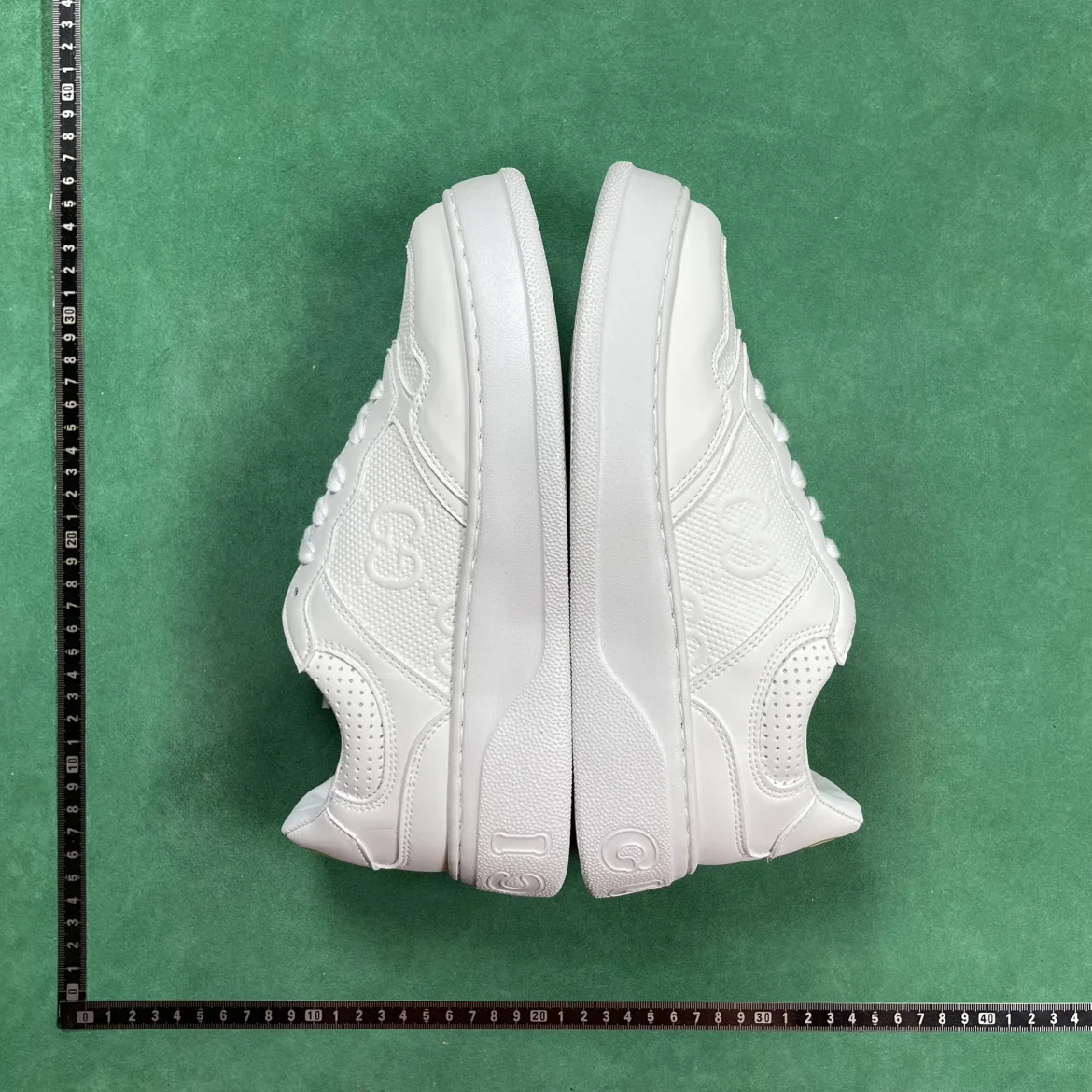 Gucci Series Pure White Casual Sneakers