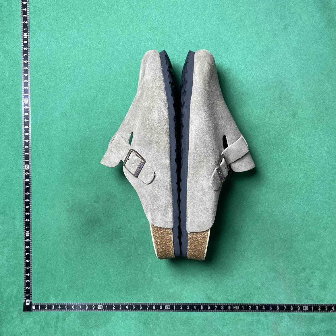 Birkenstock Madrid Suede Beige Sandals - 7
