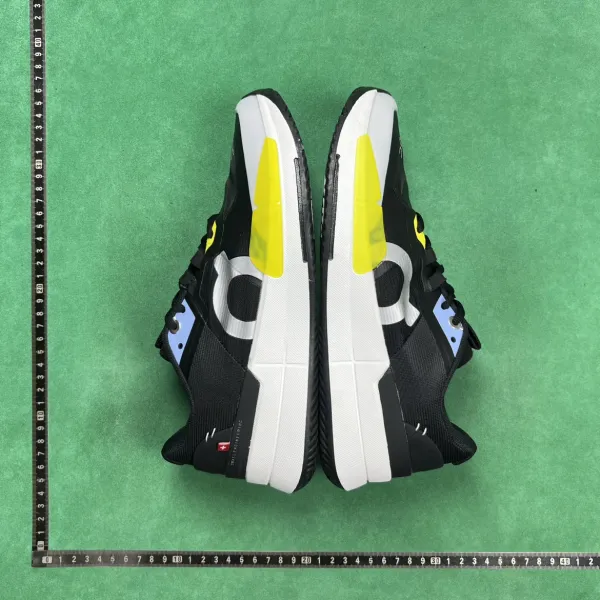 On Running Cloudmonster White Black Sneakers Running Shoes - 9