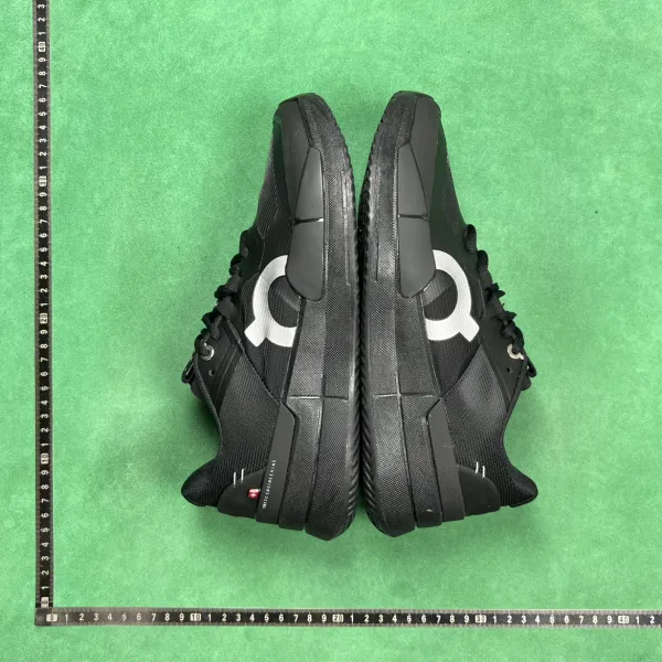 On Running Cloudmonster White Black Sneakers Running Shoes - 14