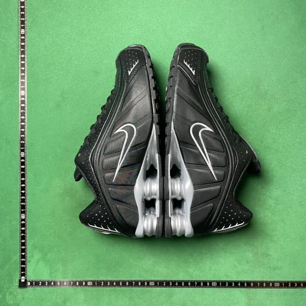 Nike Shox R4 Silver Holographic Sneakers Running Shoes - 19