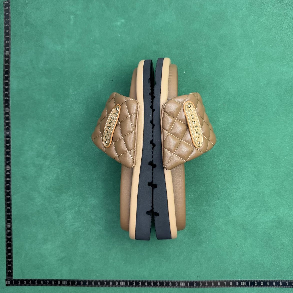 Chanel Quilted Slide