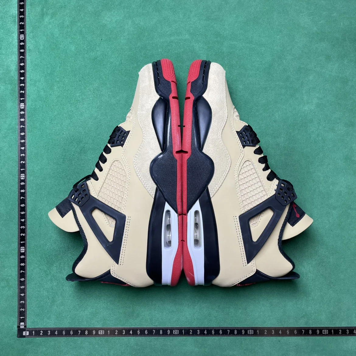 Air Jordan 4 Retro “Thunder” (also known as the “Pearl Tea/Pizza” colorway)
