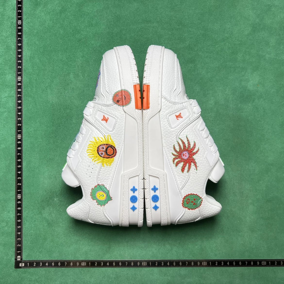 LV/PRADA TD2 熊猫压纹印花时尚板鞋