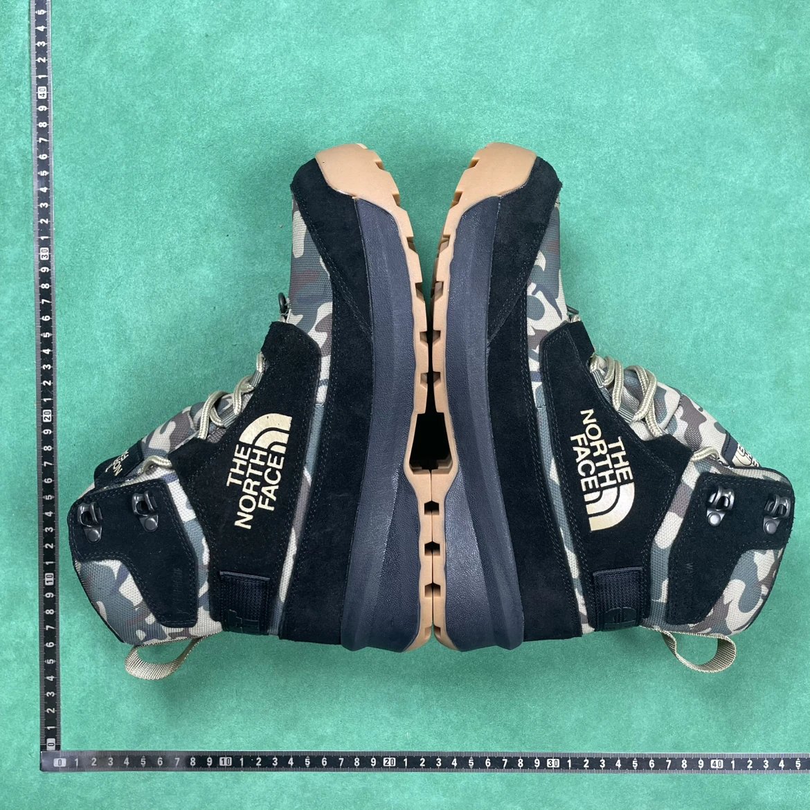 The North Face Camo High-Top Sneakers