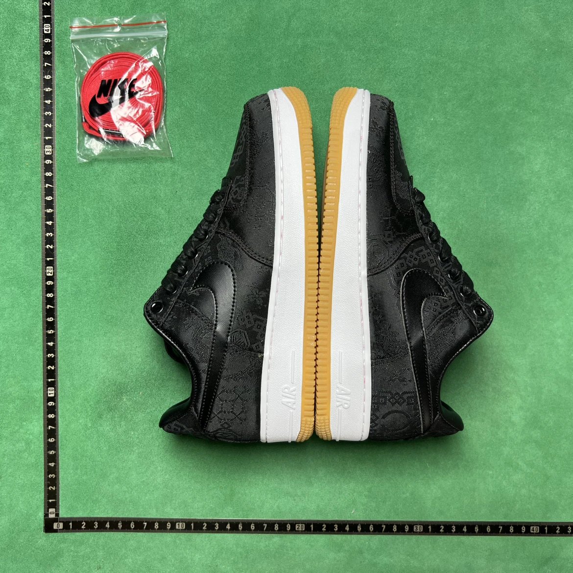 B4D Tear-Off Blue Silk Low-Top Board Shoes