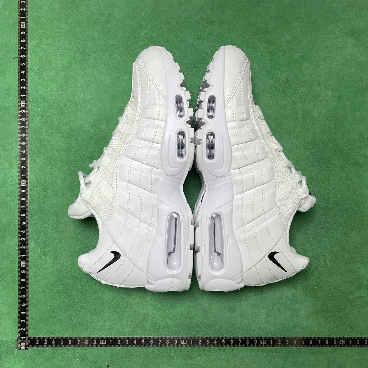 Nike Air Max 95 “Pure White / White & Black” Running Shoes