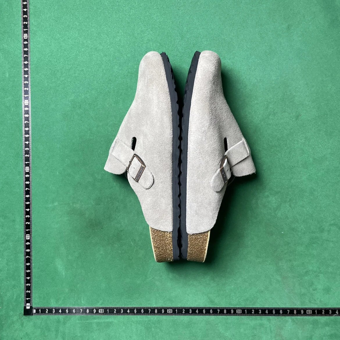 Birkenstock Madrid Suede Beige Sandals - 8