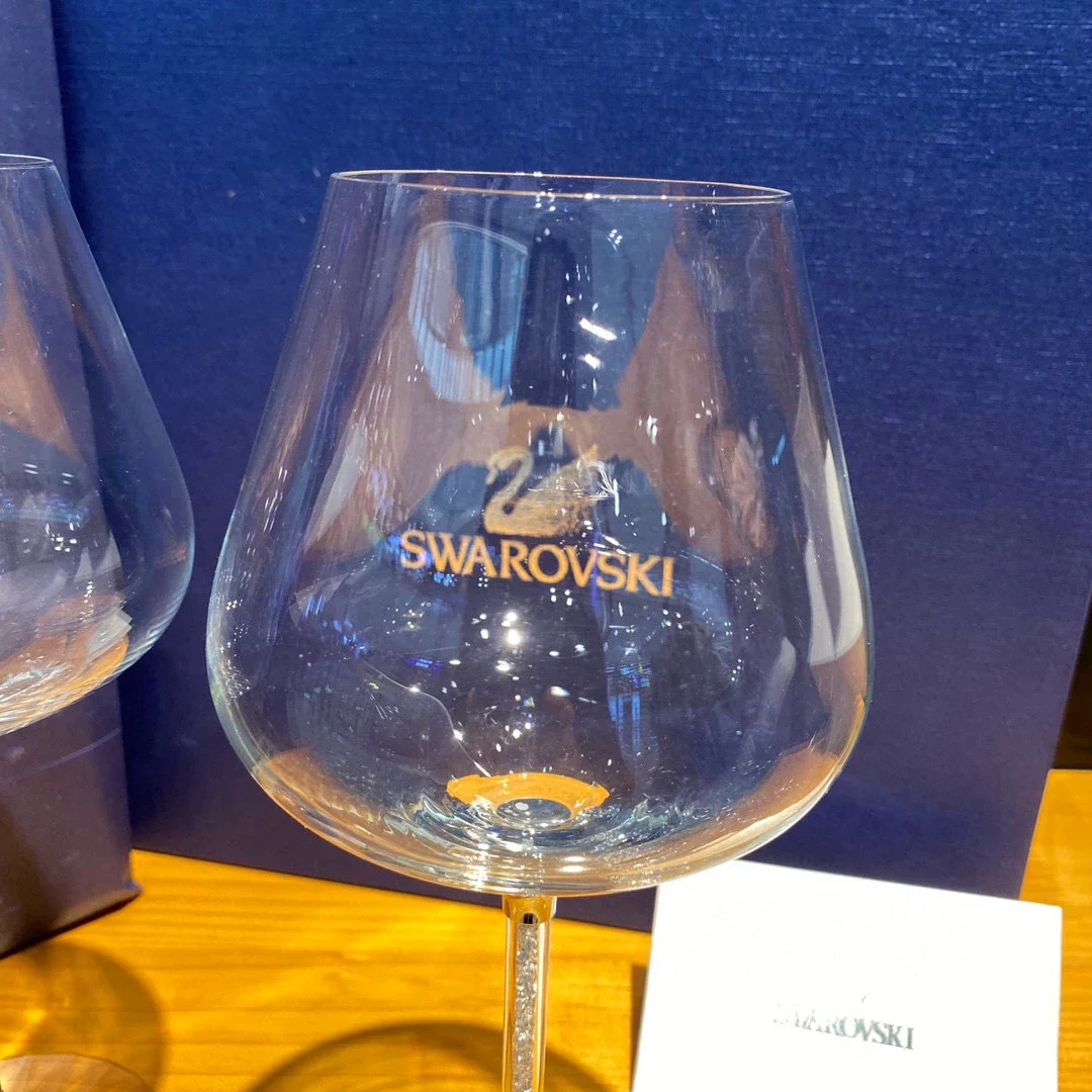 酒杯施华-洛奇SWAROVSKI 带钻水晶红酒杯葡萄香槟杯红酒杯臻美璀璨典雅