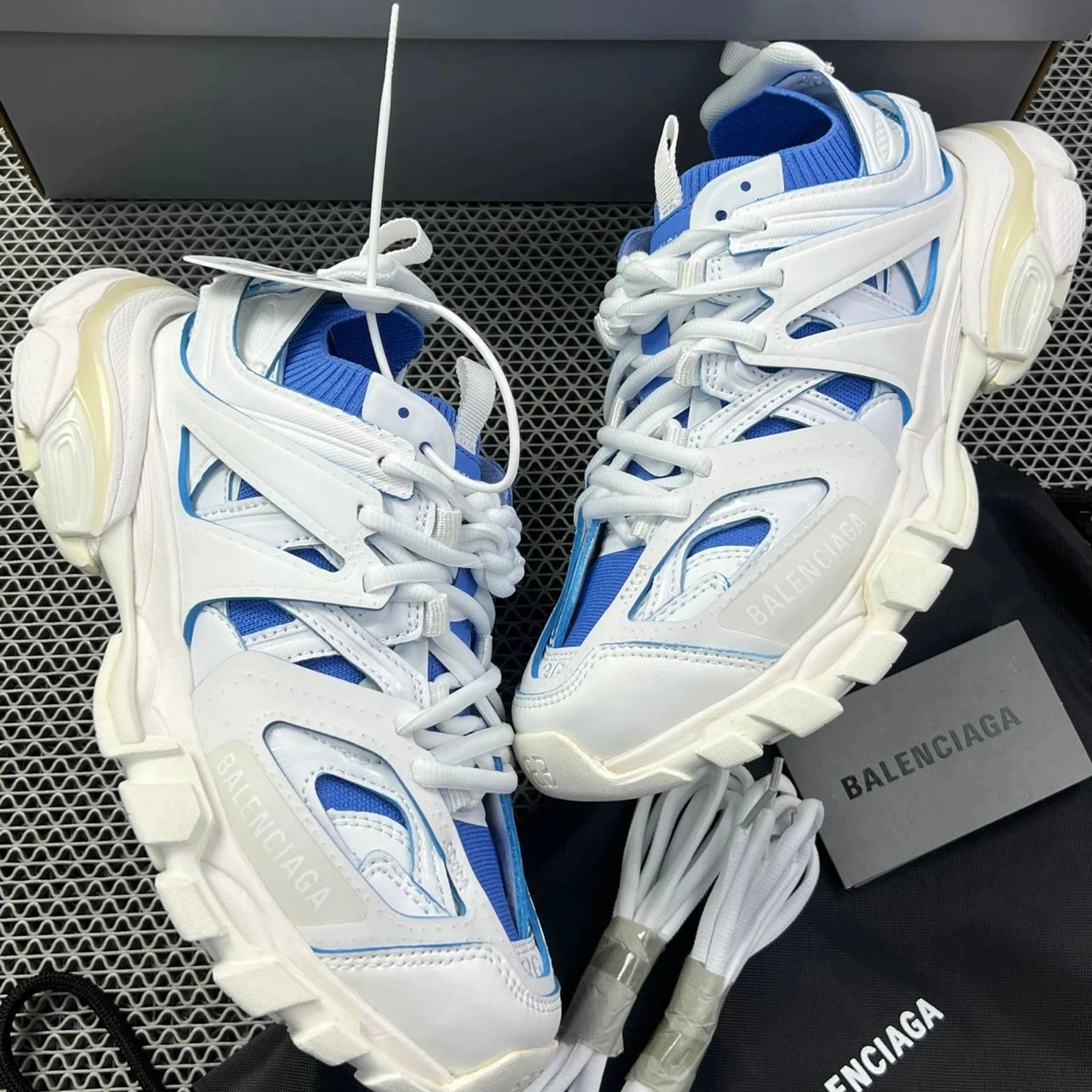 White/Blue