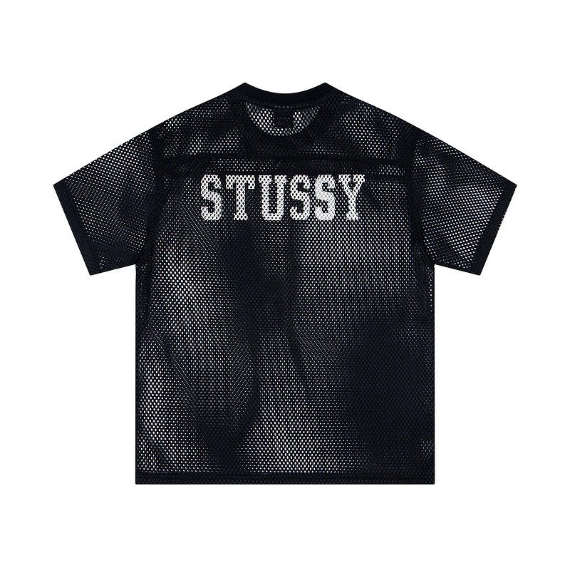 Stüssy Long Sleeve Polo Black - 31