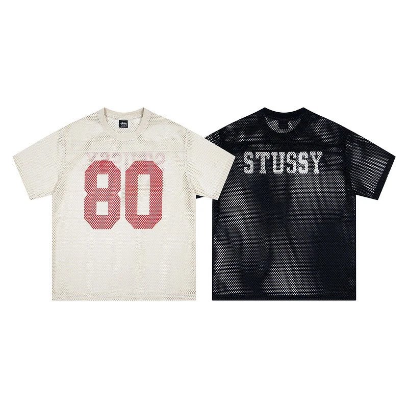 Stüssy Long Sleeve Polo Black - 27