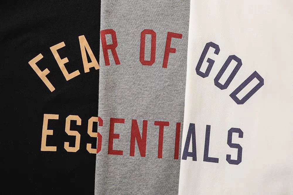 Fear of God Essentials Arch Logo Gray T-Shirt - 24