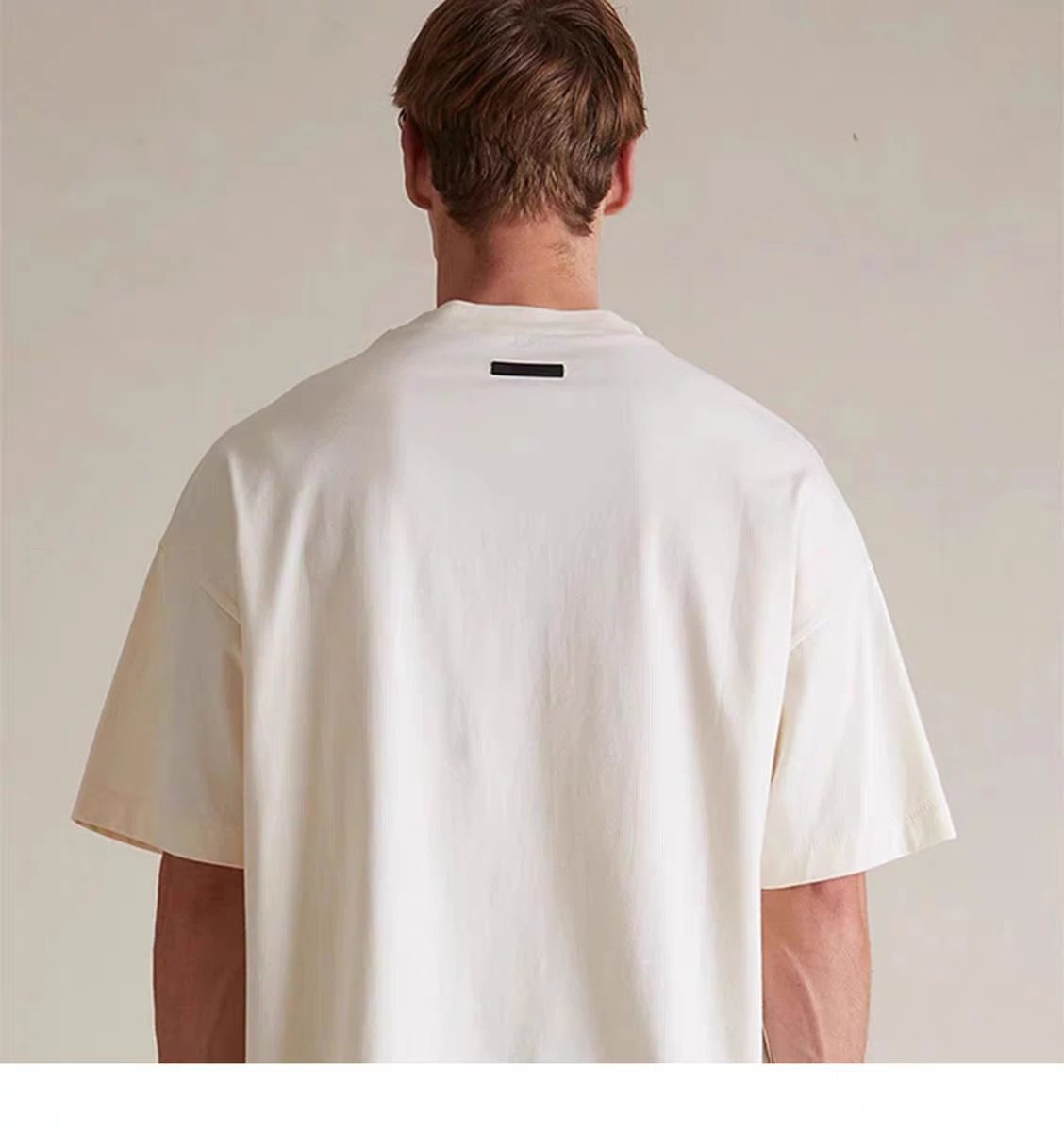 Fear of God Essentials Arch Logo Gray T-Shirt - 21