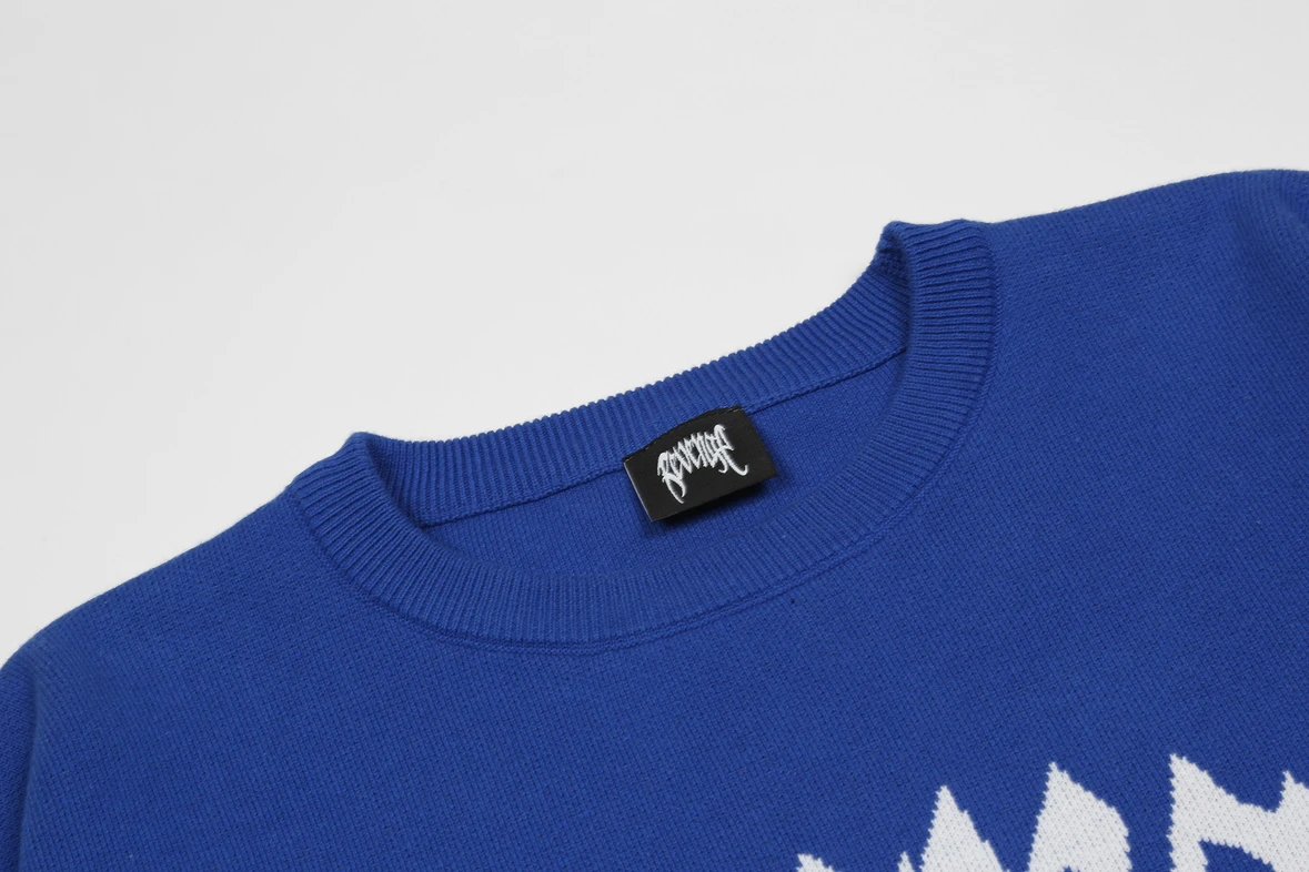 Revenge x Unknown Knit Sweater Royal Blue - 15