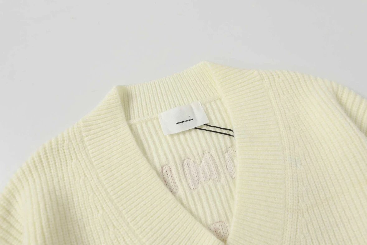 Striped Glitter Turtleneck Sweater in Cream and Silver - 17