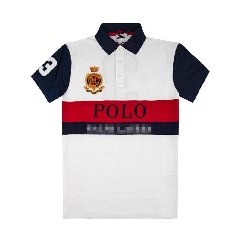 Ralph Lauren Polo Big Pony Colorblock Navy Green Polo - 27