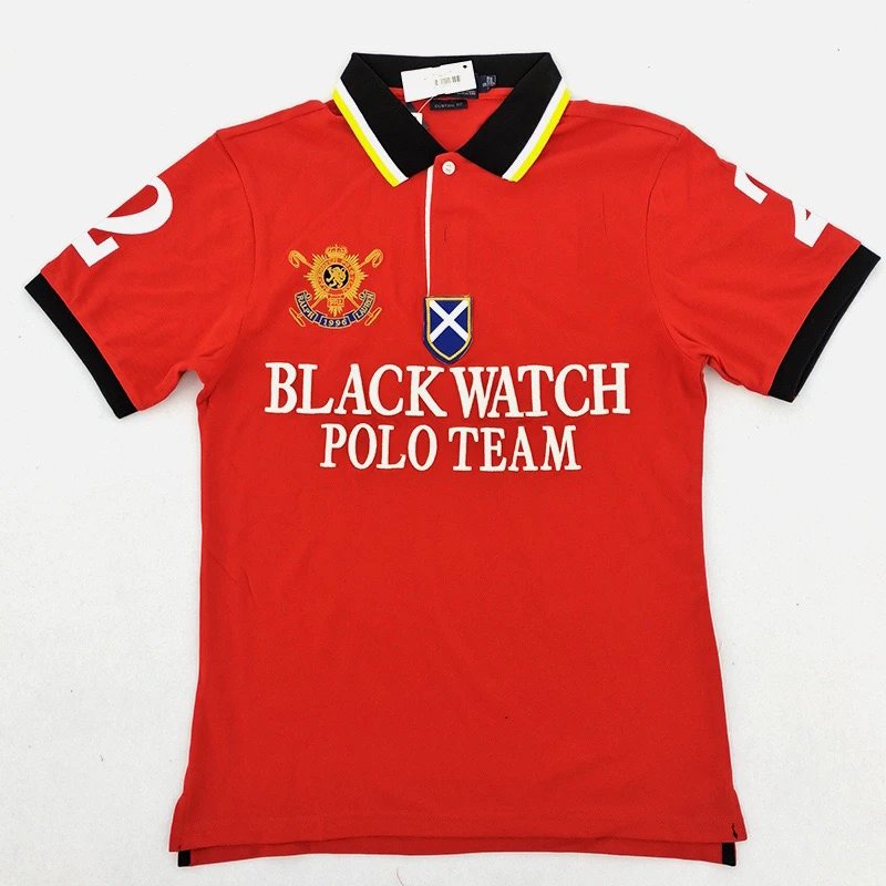 Ralph Lauren Polo Big Pony Colorblock Navy Green Polo - 29