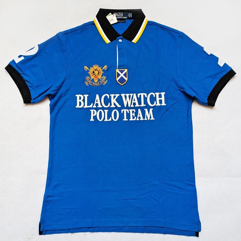 Ralph Lauren Polo Big Pony Colorblock Navy Green Polo - 28