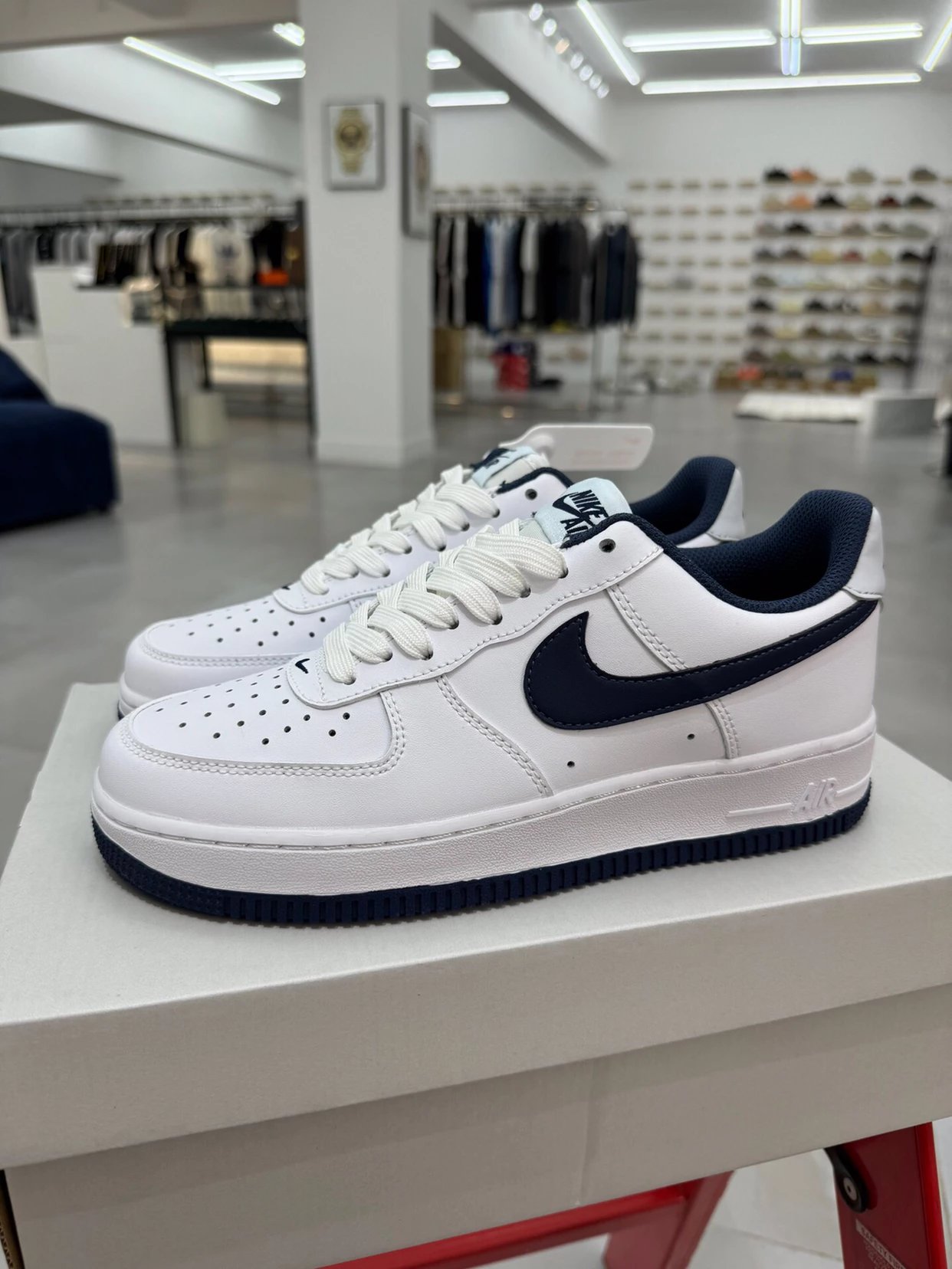 Low-Top White Canvas Sneaker