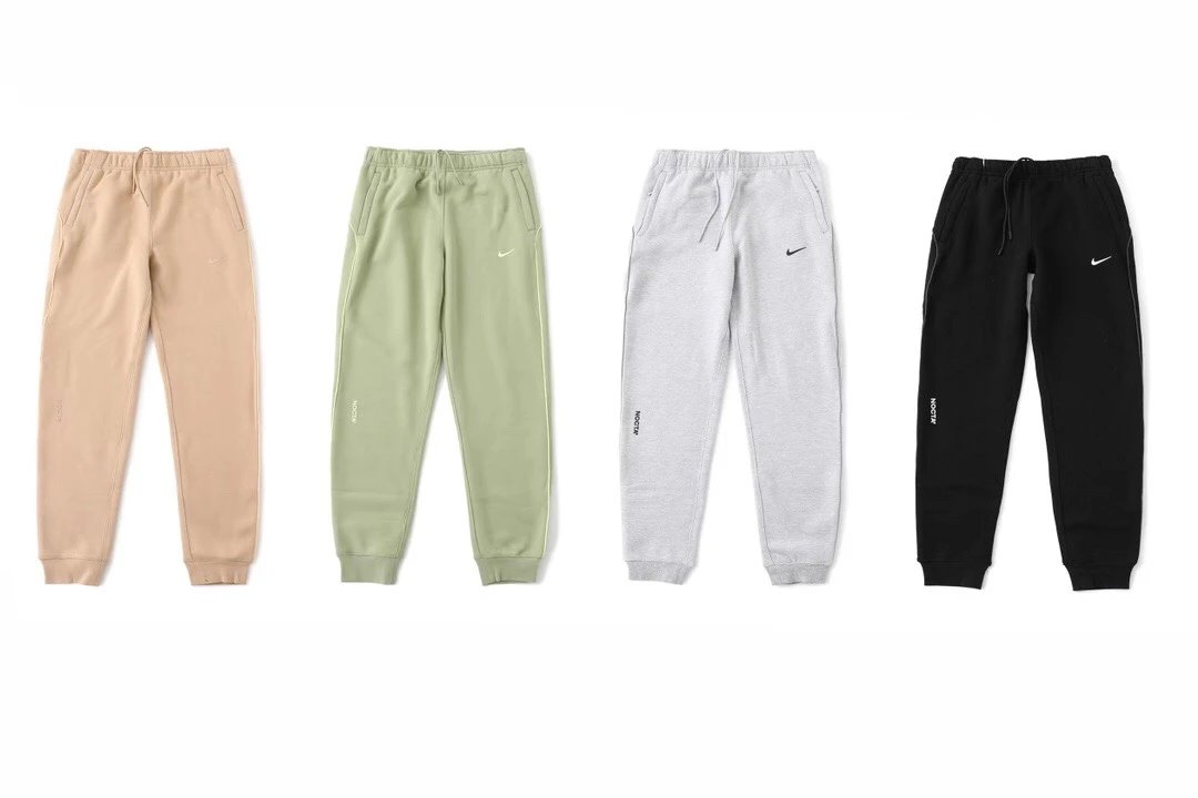 Nocta Collab SS24 Logo Mid-Rise Tapered Knit Track Pants
