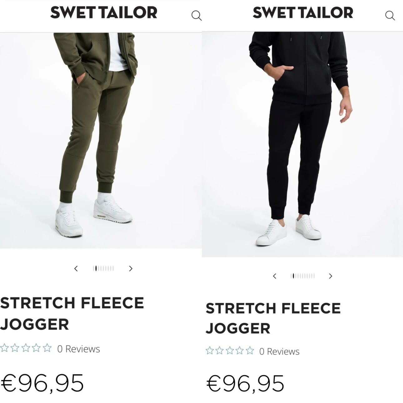 Sweat Tailor Sherpa-Lined Jogger