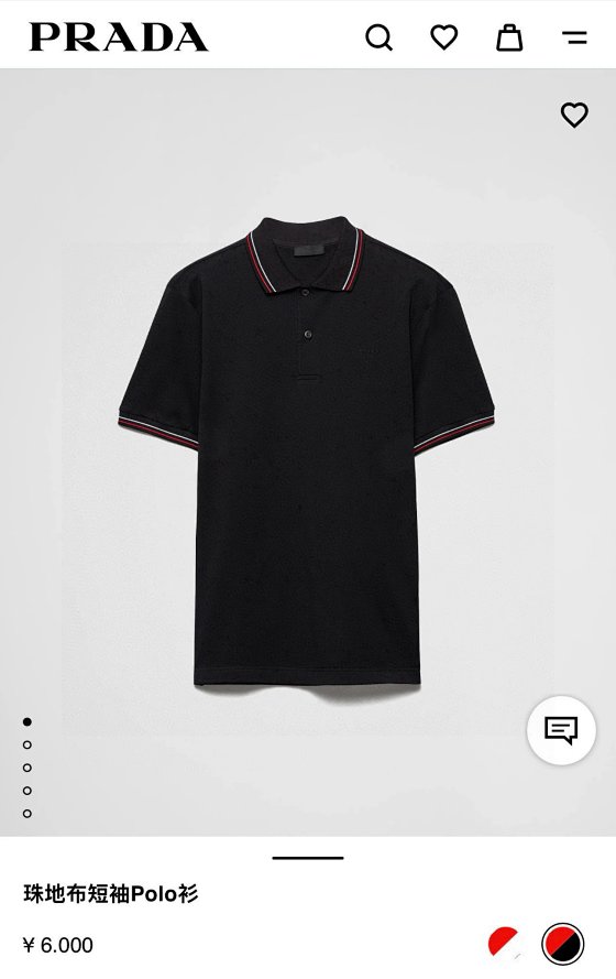 New Embroidered Logo Pique Mercerized Cotton Polo Shirt