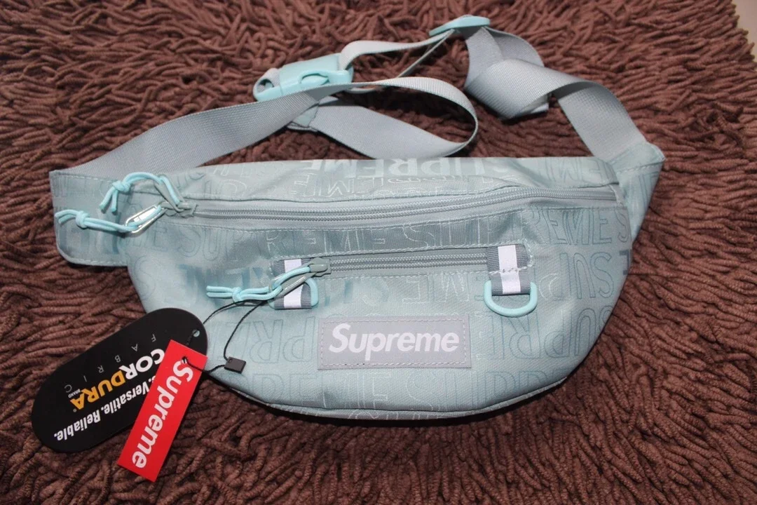 supreme 19SS 46Th Waist Bag腰包满印LOGO 胸包开季包