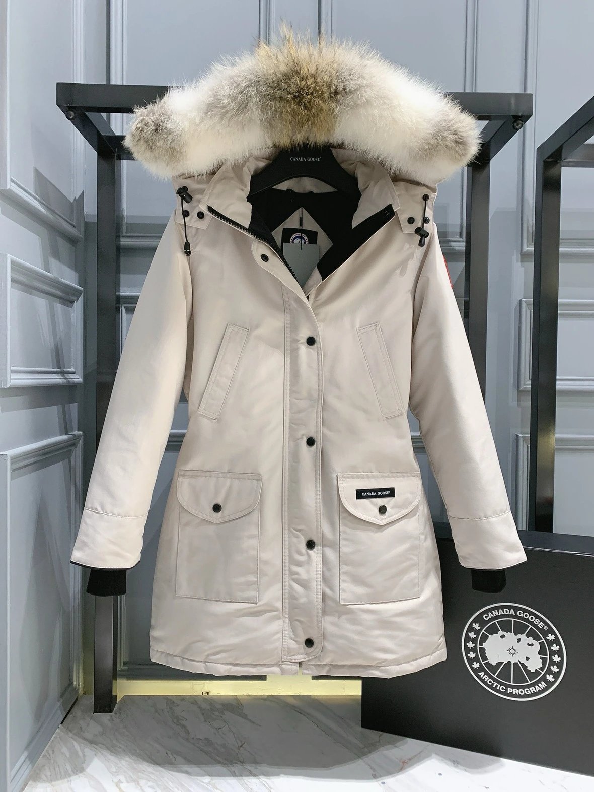 【代购级】大鹅07款 Canada Goose加拿大鹅Trillium Parka 07款女款，Size：XS/S/M/L/XL/XXL，