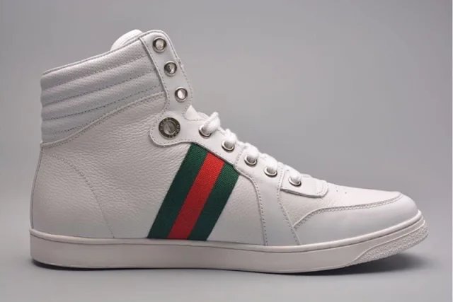 Gucci古驰     2018专柜最新款男士高帮鞋