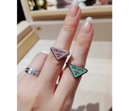 thumbnail for 【PRAD】P家经典三角标戒指 指环