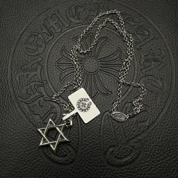 thumbnail for 克洛 项链 925银 情侣款 高版