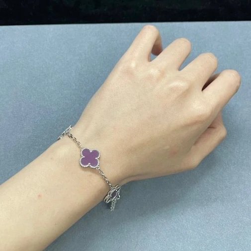 Silver Violet Jade