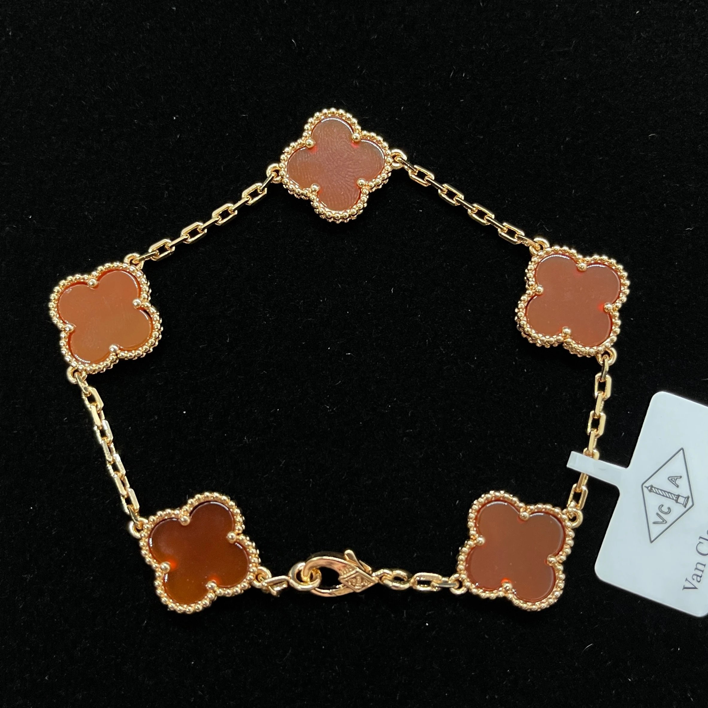 Rose Gold, Red Chalcedony